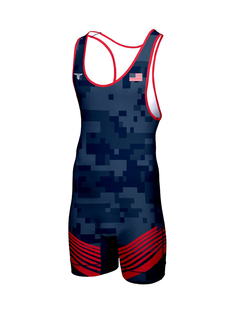 Youth Combat Wrestling Singlet
